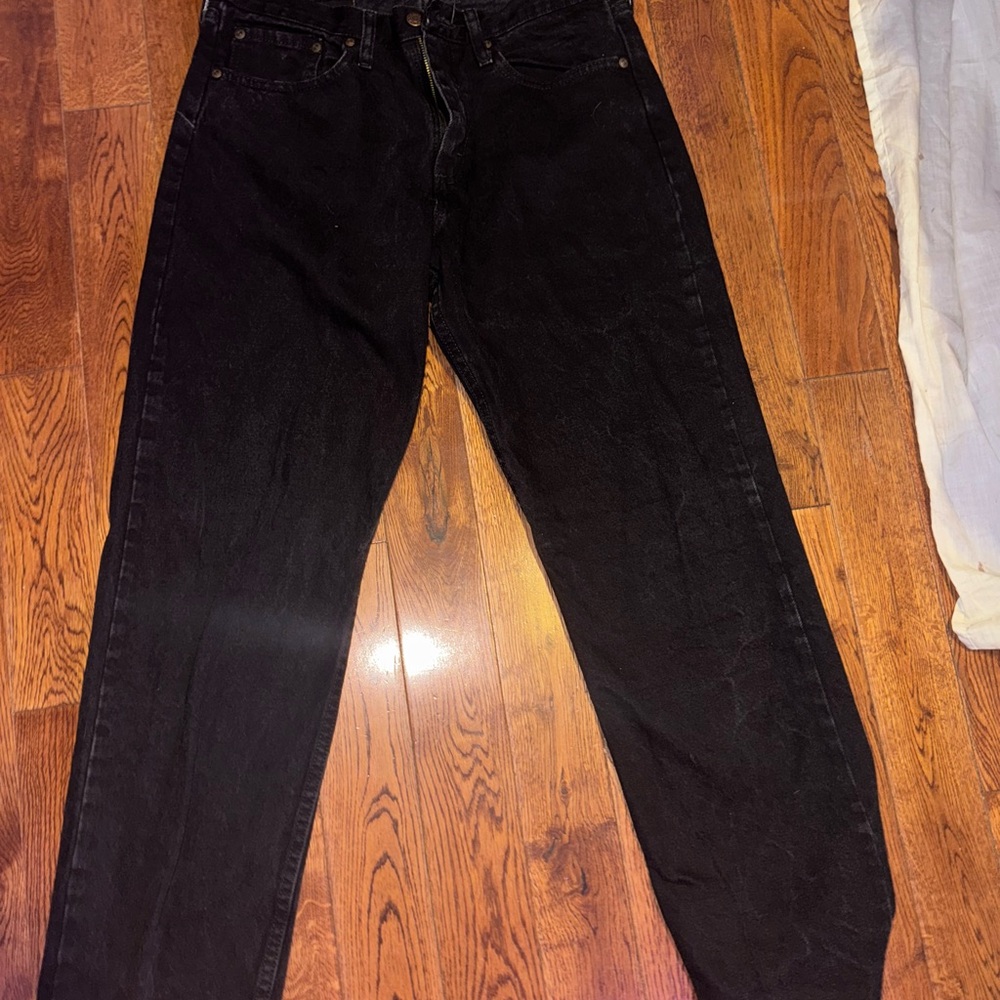 Wrangler Women's Black Straight Leg Jeans